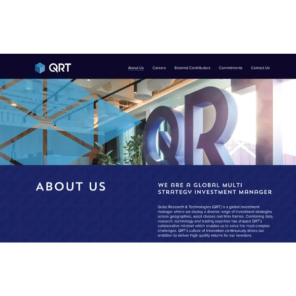 QRT公式サイト(qube-rt.com)