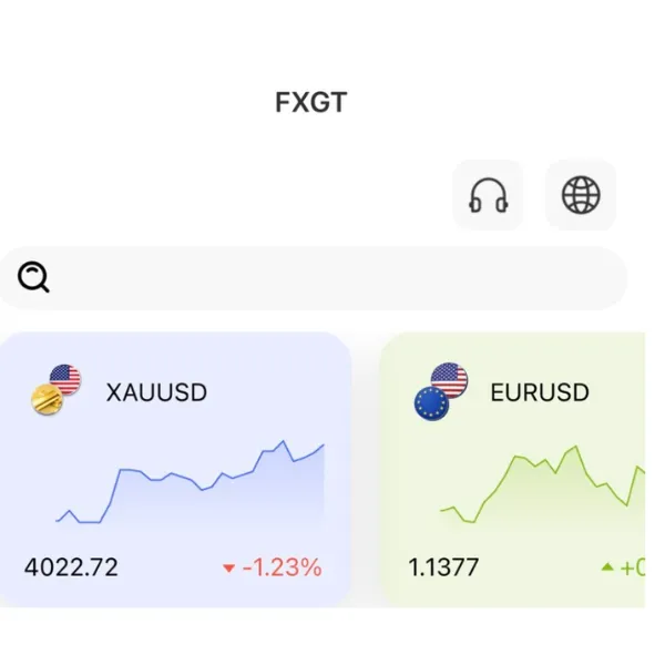 FXGTを騙るfxgtltd.comのスマートフォン表示画面
