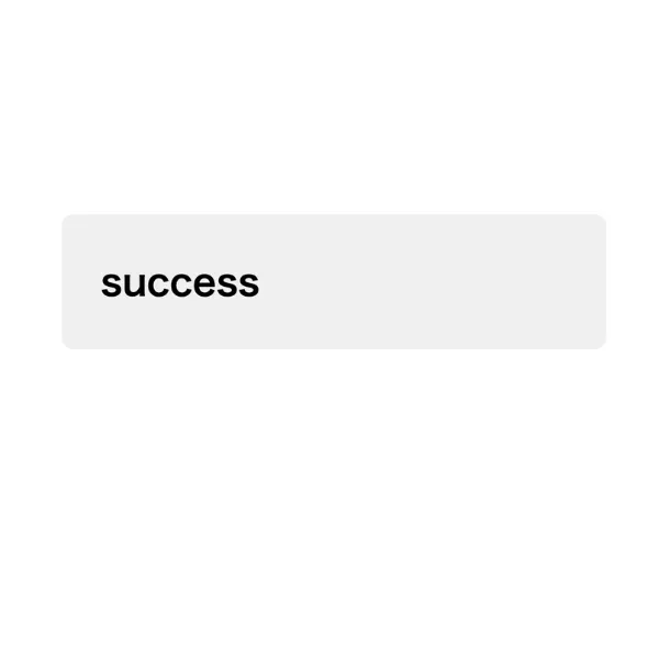 mciygxrvuavya.ccにアクセスすると「success」とだけ表示される画面