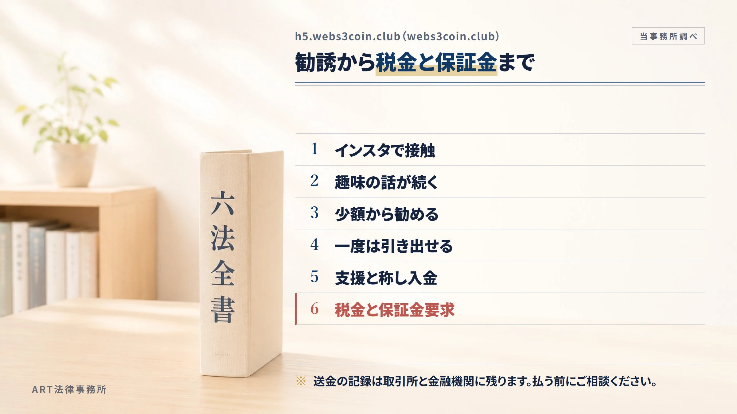 h5.webs3coin.club(webs3coin.club)の勧誘から入金までの流れ